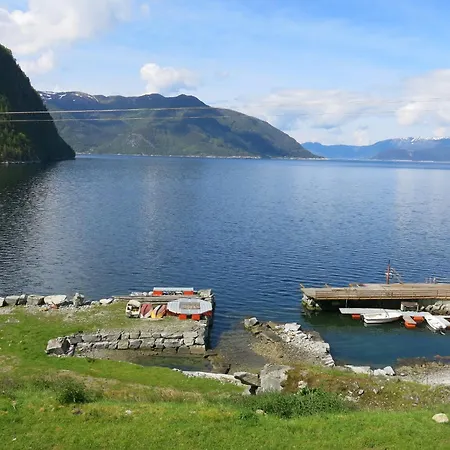 Fjordhytte-17 In Norwegen Direkt Am Fjord, Mit Mietbaren 9,9 Ps Bis 60 Ps Motorbooten Bjordal (Hoyanger)