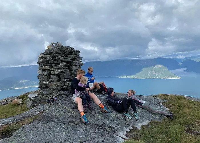 Fjordhytte-17 In Norwegen Direkt Am Fjord, Mit Mietbaren 9,9 Ps Bis 60 Ps Motorbooten Semesterbostad Bjordal (Hoyanger)