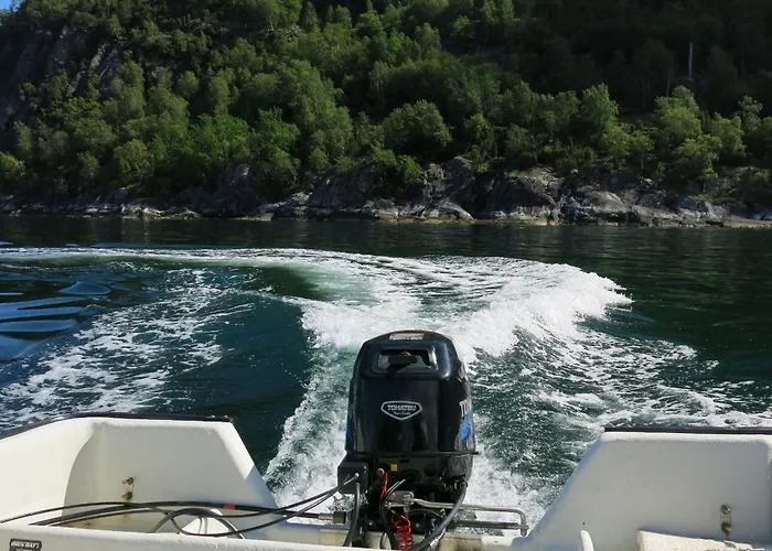 Fjordhytte-17 In Norwegen Direkt Am Fjord, Mit Mietbaren 9,9 Ps Bis 60 Ps Motorbooten * Bjordal (Hoyanger)