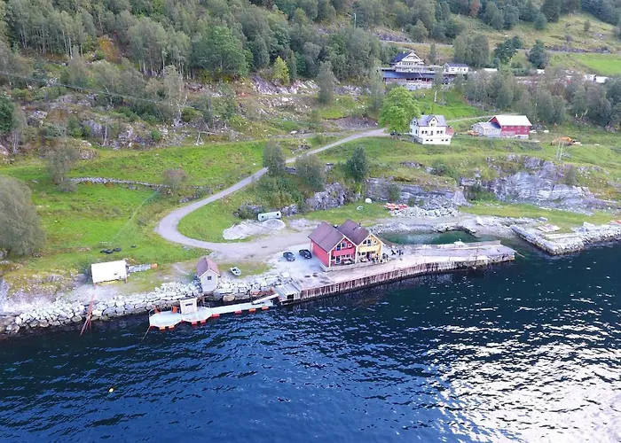 Fjordhytte-17 In Norwegen Direkt Am Fjord, Mit Mietbaren 9,9 Ps Bis 60 Ps Motorbooten *