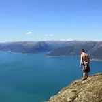 Fjordhytte-17 In Norwegen Direkt Am Fjord, Mit Mietbaren 9,9 Ps Bis 60 Ps Motorbooten Bjordal (Hoyanger)