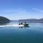 Fjordhytte-17 In Norwegen Direkt Am Fjord, Mit Mietbaren 9,9 Ps Bis 60 Ps Motorbooten