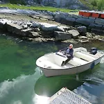 Fjordhytte-17 In Norwegen Direkt Am Fjord, Mit Mietbaren 9,9 Ps Bis 60 Ps Motorbooten Σπίτι διακοπών *