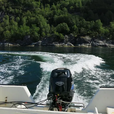 Fjordhytte-17 In Norwegen Direkt Am Fjord, Mit Mietbaren 9,9 Ps Bis 60 Ps Motorbooten * Bjordal (Hoyanger)